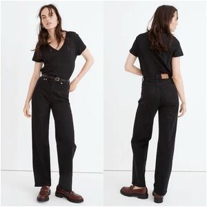 Madewell The Perfect Vintage Wide-Leg Jean Belmere Wash Comfort Stretch
